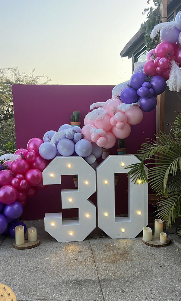 décoration pour anniversaire