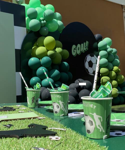 decoration aniversaire enfant theme football