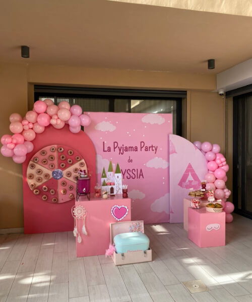 decoration pyjama party enfant
