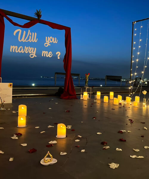 prestation pour decoration demande en mariage